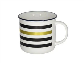 Emaljekrus i keramisk steintøy