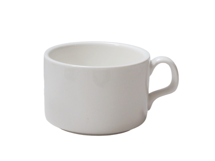 Ceramic Cup And Saucer With Sublimation Coating