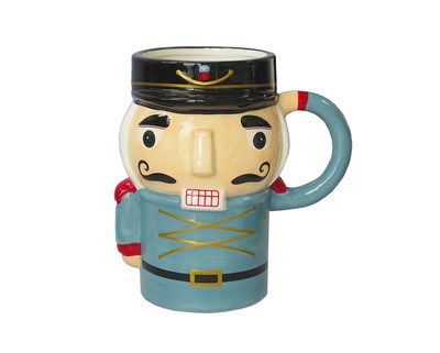 Nøtteknekker Soldier Keramikkkrus